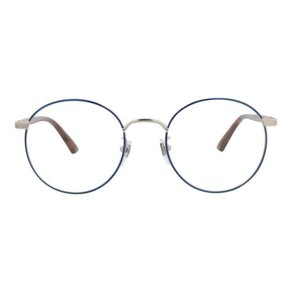 Gucci Unisex Round/Oval Blue Havana Transparent Fashion Designer Eyewear - Picture 1 of 4